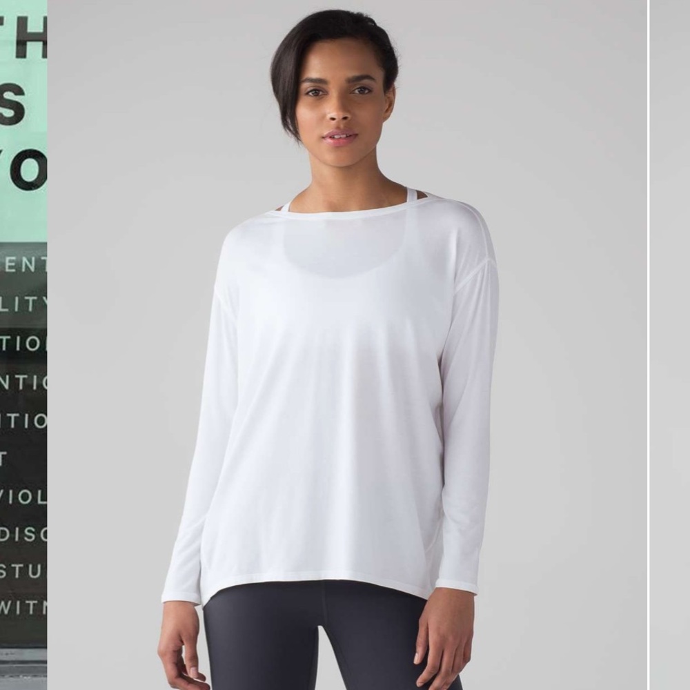 Lululemon Back In Action Long Sleeve